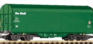 GER: G Schiebeplanenwagen On Rail VI