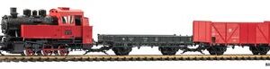 GER: G-S-Set Güterzug BR 80 + zwei Güterwg. + Dampf DR III