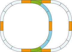 G-Double Oval Track Set