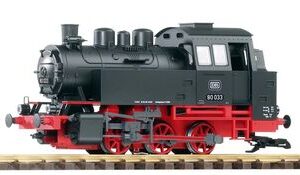 G-DB III BR80 Steam Loco, black/red