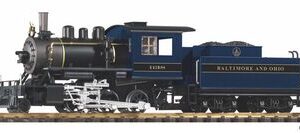 GER: G-US Dampflok PRR Mogul mit Dampf