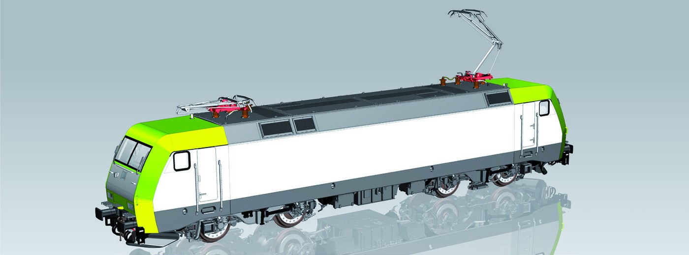 Elektrolokomotive BR 152 Captrain Ep. VI (51133)