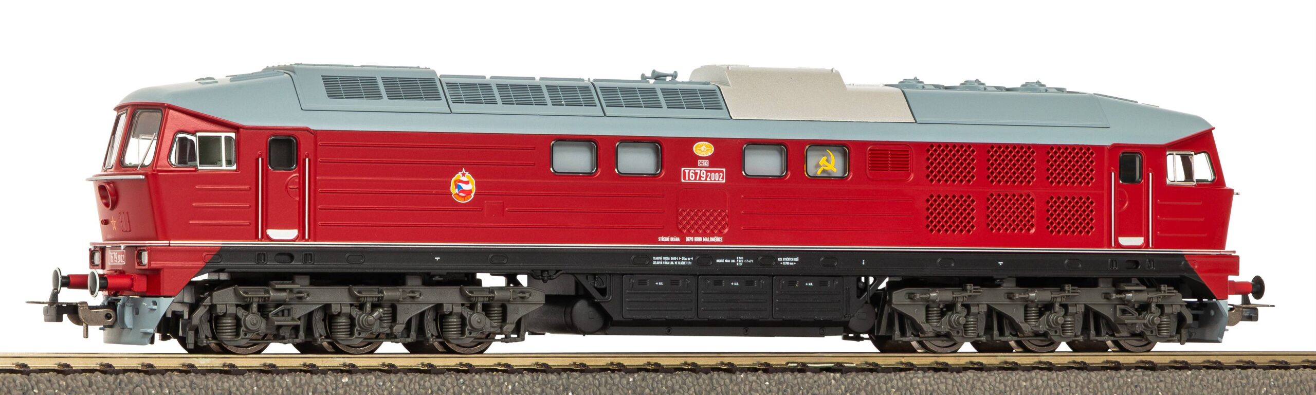 PIKO 59762 / 59763 – dieselová lokomotiva T 679.2 ČSD Ragulin, H0