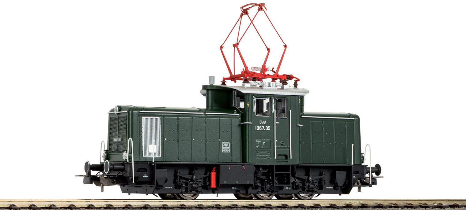 Elektrolok Rh 1067 grün ÖBB Ep. III (21047)